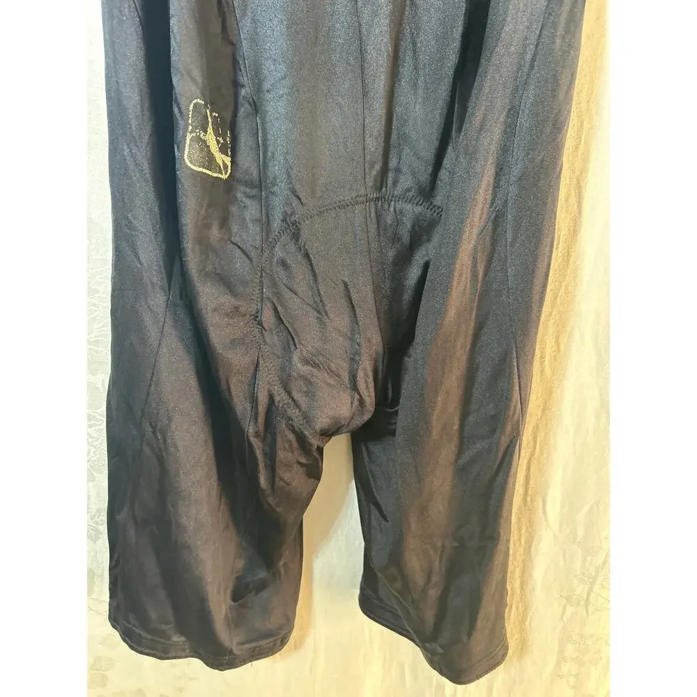 Giordana XXL Bike Bib Shorts Black Cycling Padded Skin Suit
